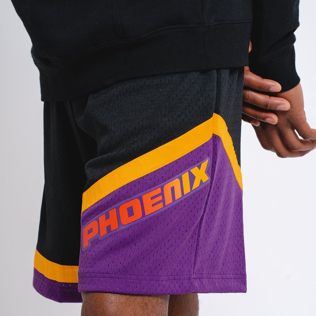 Nike Boys Devin Booker Suns HWC Swingman Jersey - Purple/Yellow Size L