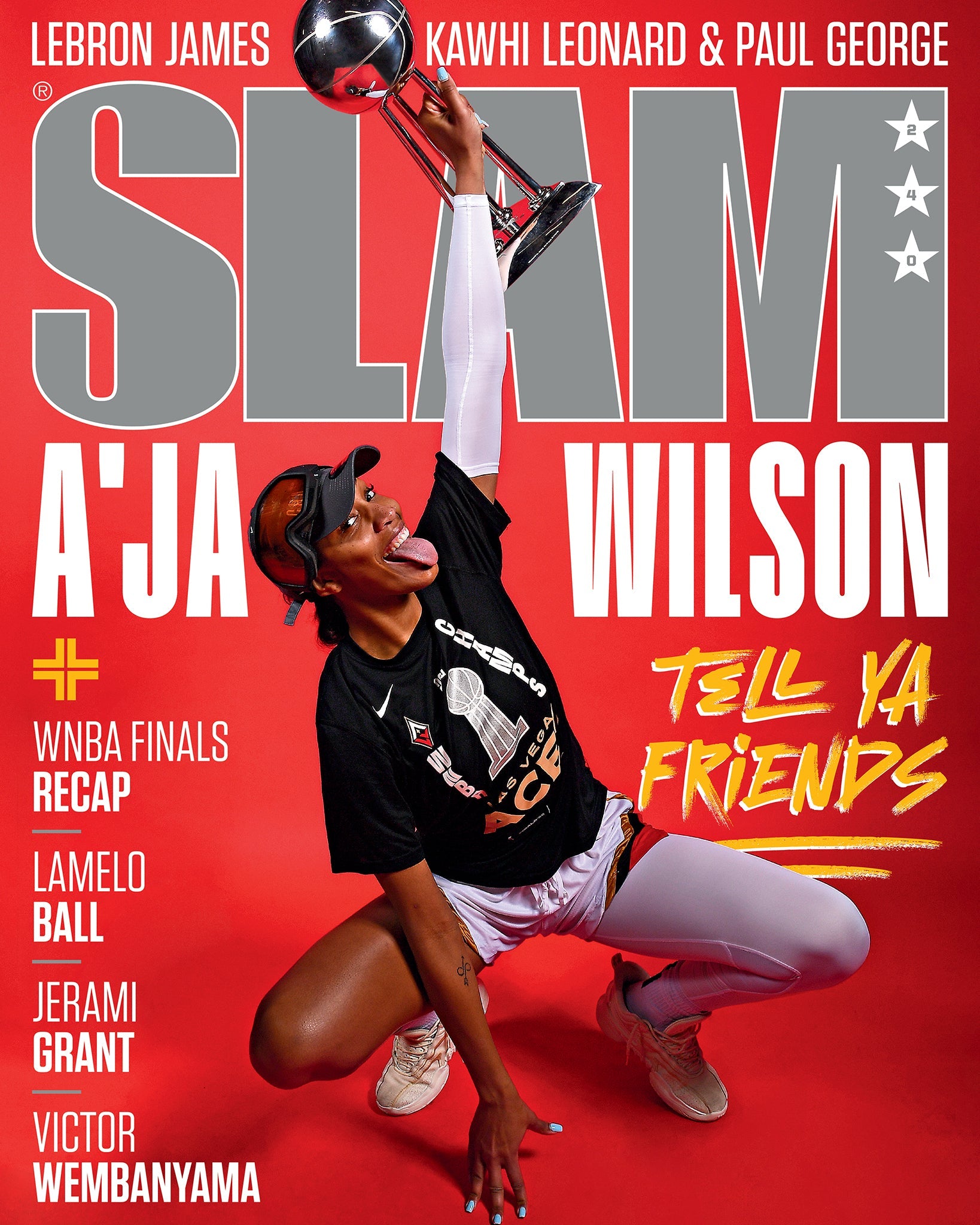 SLAM 240: A'ja Wilson (Cover 1 of 3) - SLAM Goods