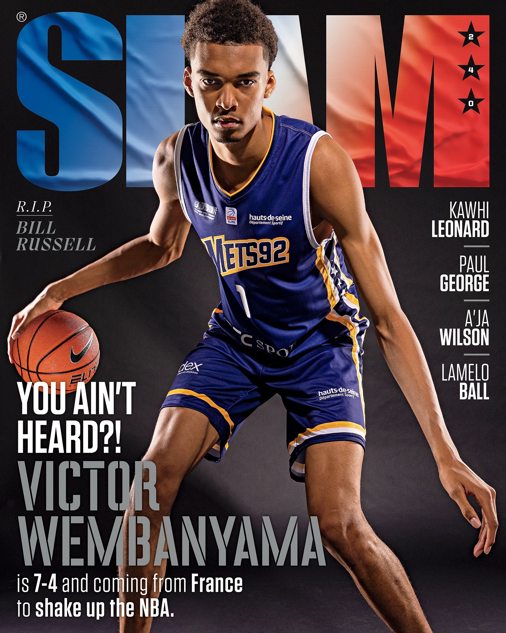 SLAM 240: Victor Wembanyama (Cover 2 of 3) - SLAM Goods