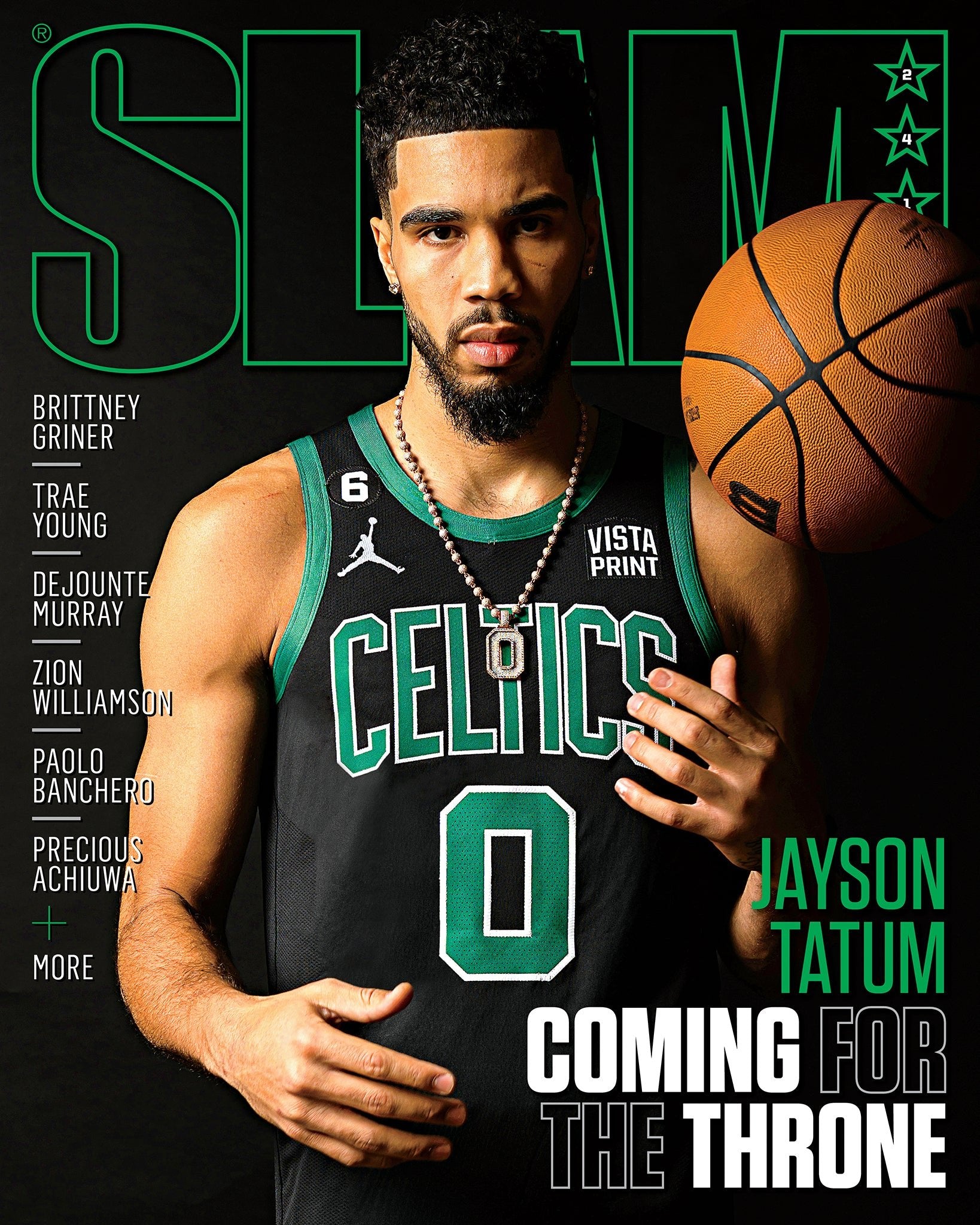 SLAM 241: Jayson Tatum (Cover 1 of 3) - SLAM Goods