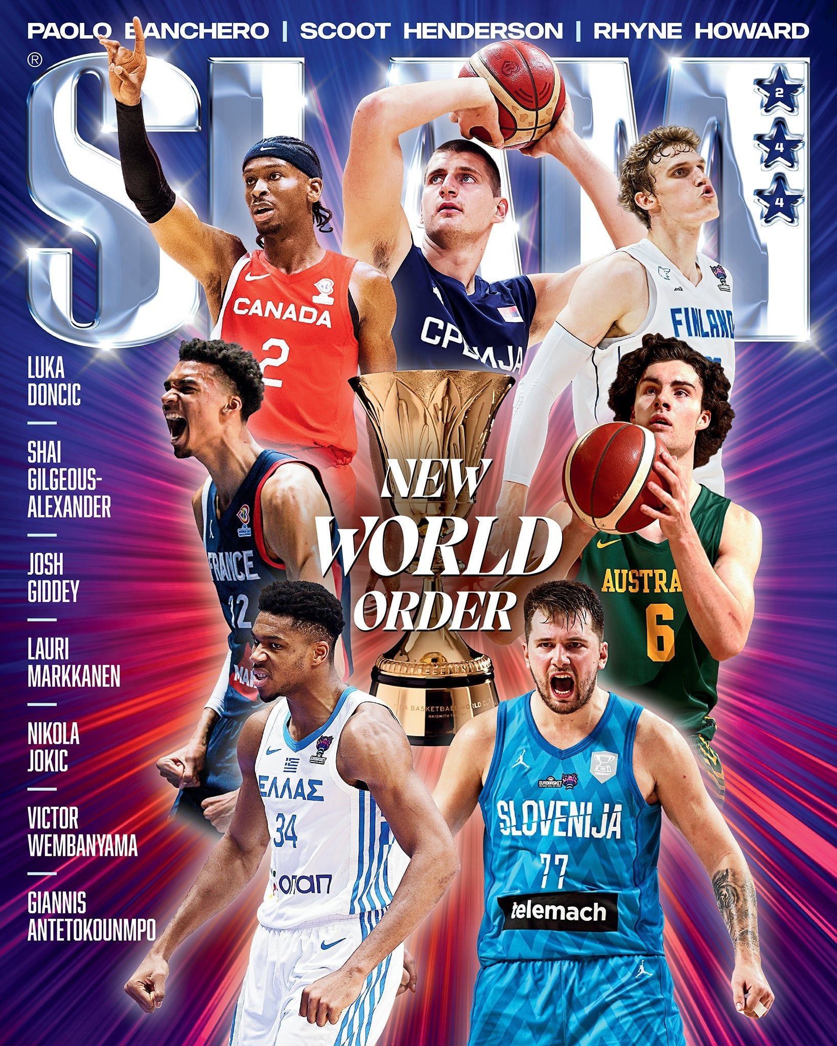 SLAM 244: FIBA (Cover 4 of 4) - SLAM Goods