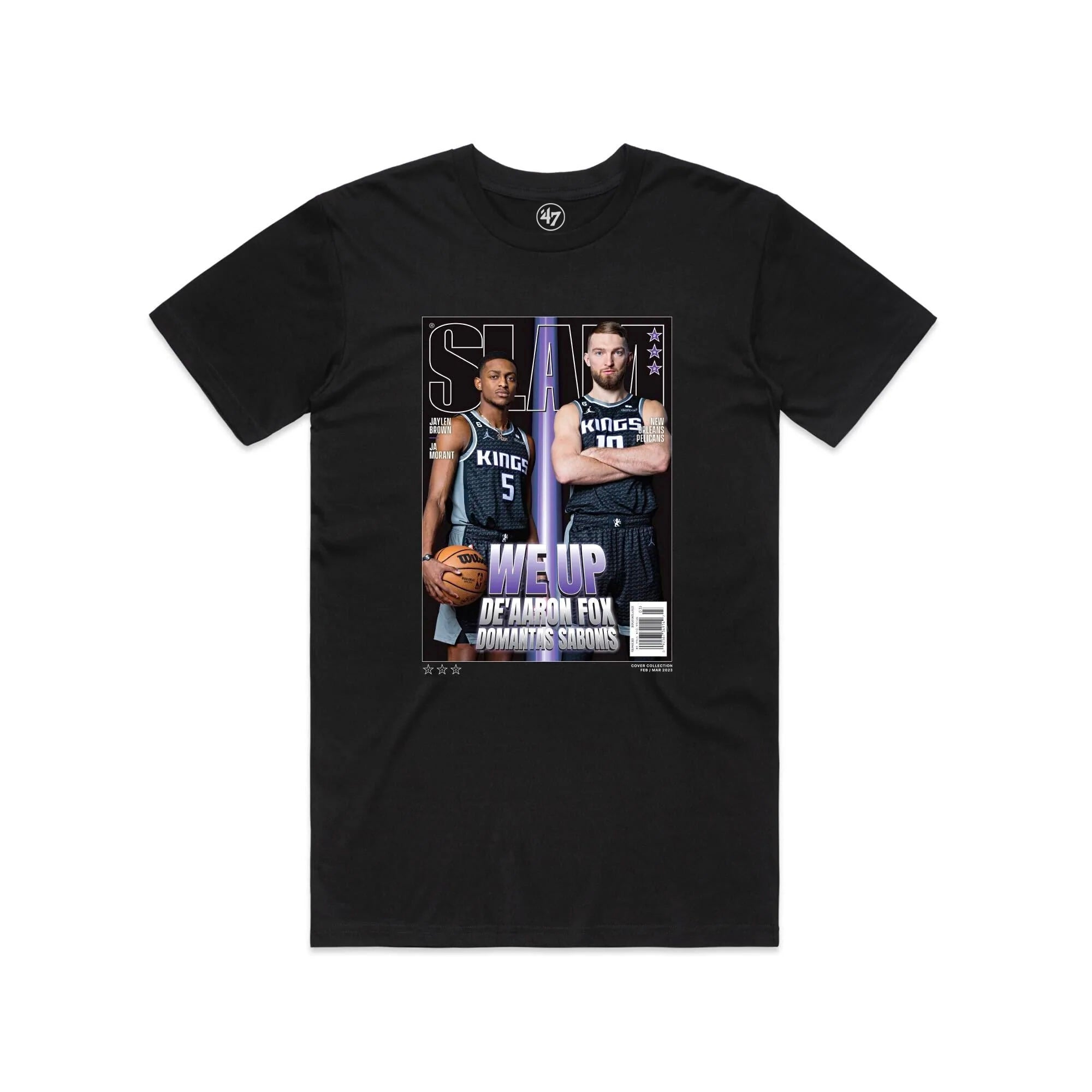 De'Aaron Fox And Domantas Sabonis Black Sacramento Kings Player Duo 2023  shirt, hoodie, sweater and long sleeve