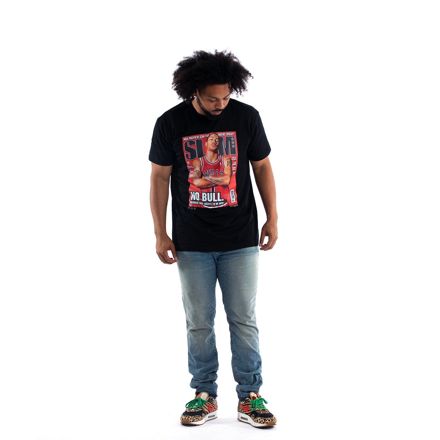 Guns N Roses Inspired Derrick Rose & Ja Morant Vintage Style Graphic Men  T-Shirt