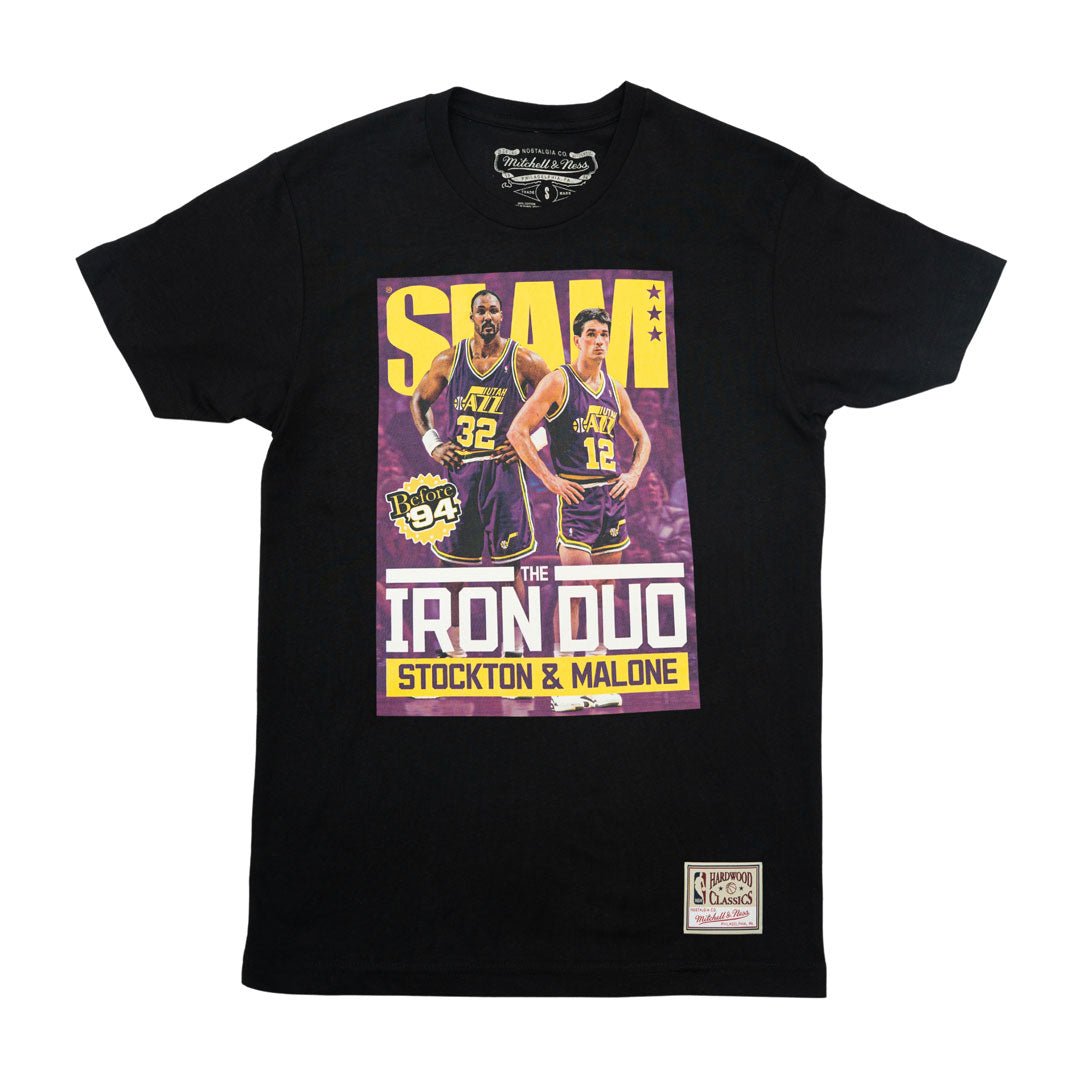 SLAM Cover Tee - John Stockton + Karl Malone (BEFORE '94) - SLAM Goods