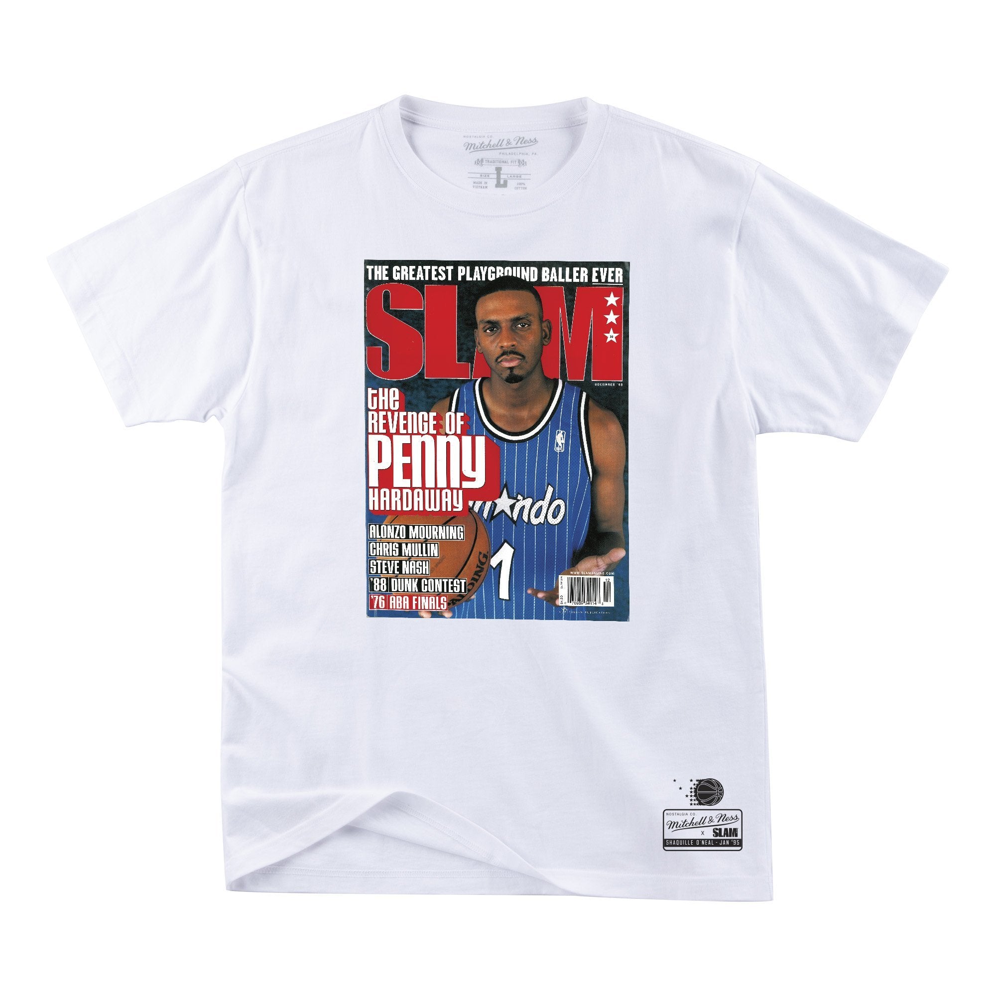 Official Mitchell And Ness Slam Cover Washington Wizards Gilbert Arenas  Shirt - Wiotee