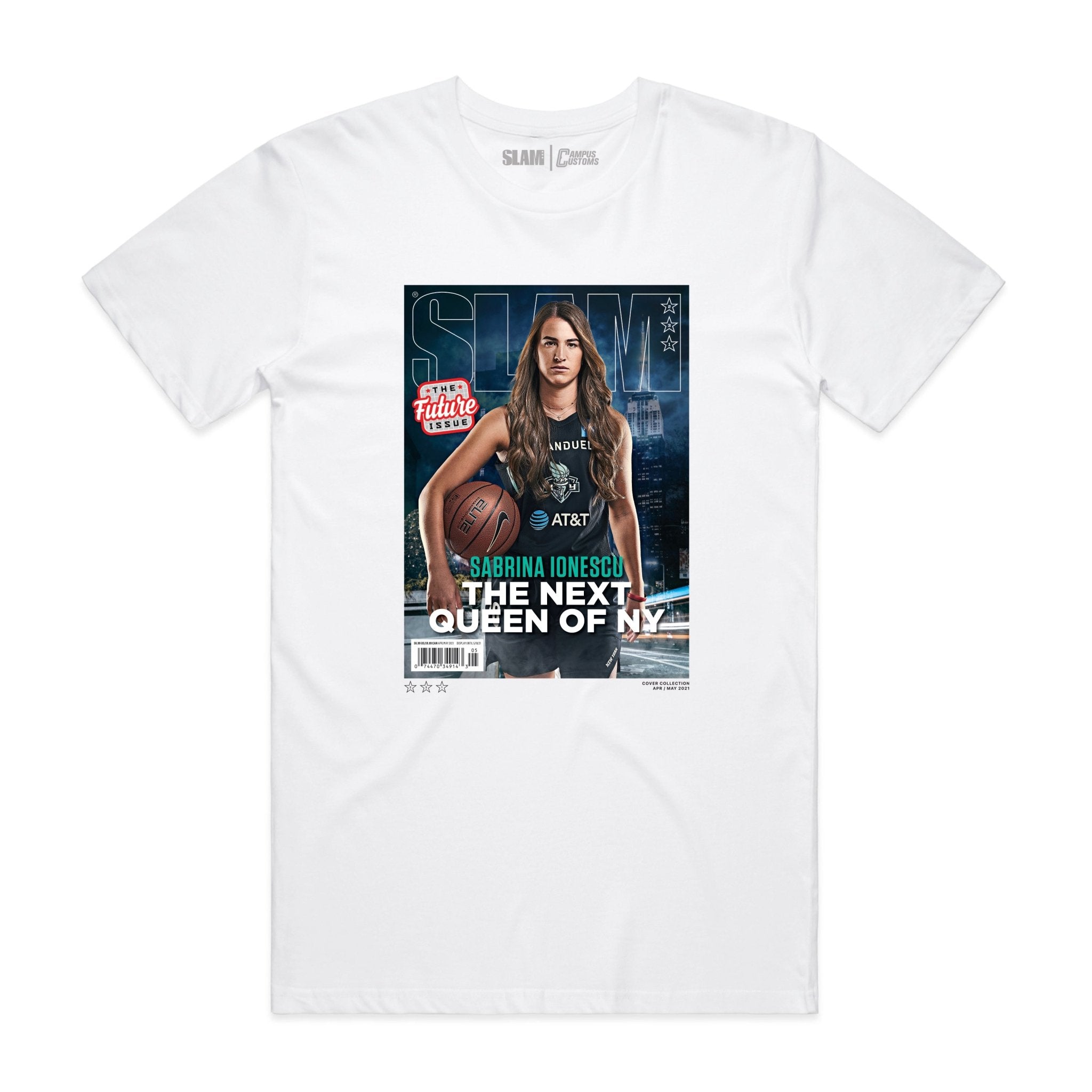 Sabrina Ionescu: The Next Queen of NY SLAM Cover Art Print by Pier