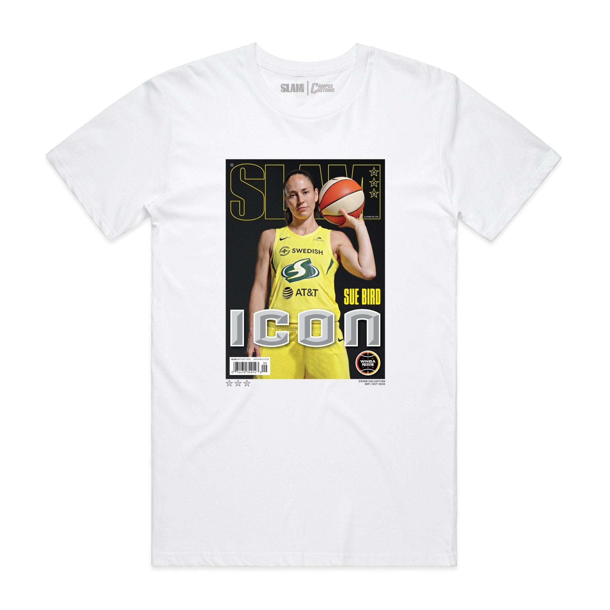 Sue Bird - GOAT - Seattle Basketball T-Shirt