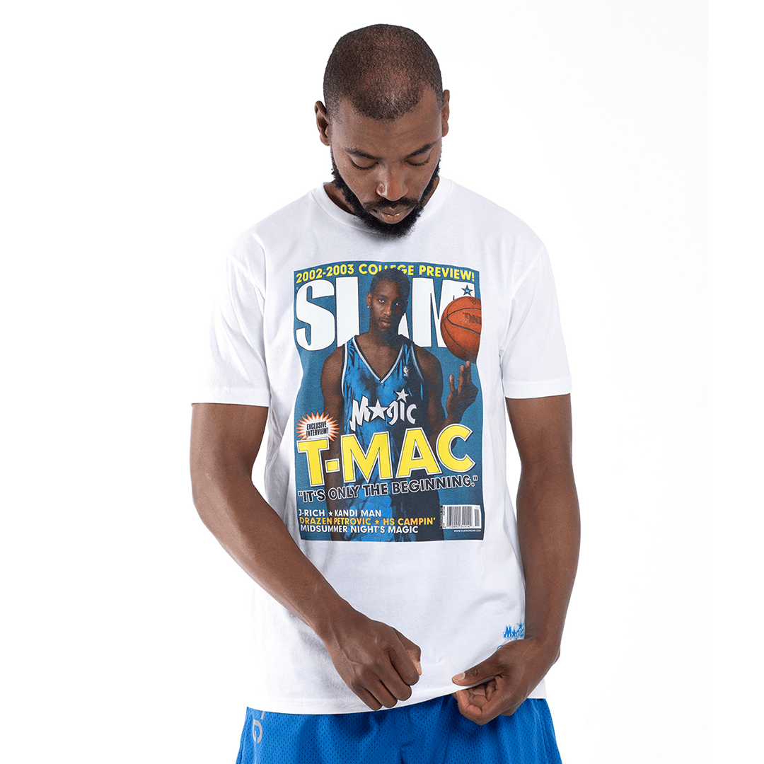 NBA ORLANDO MAGIC SLAM COVER T-SHIRT TRACY MCGRADY