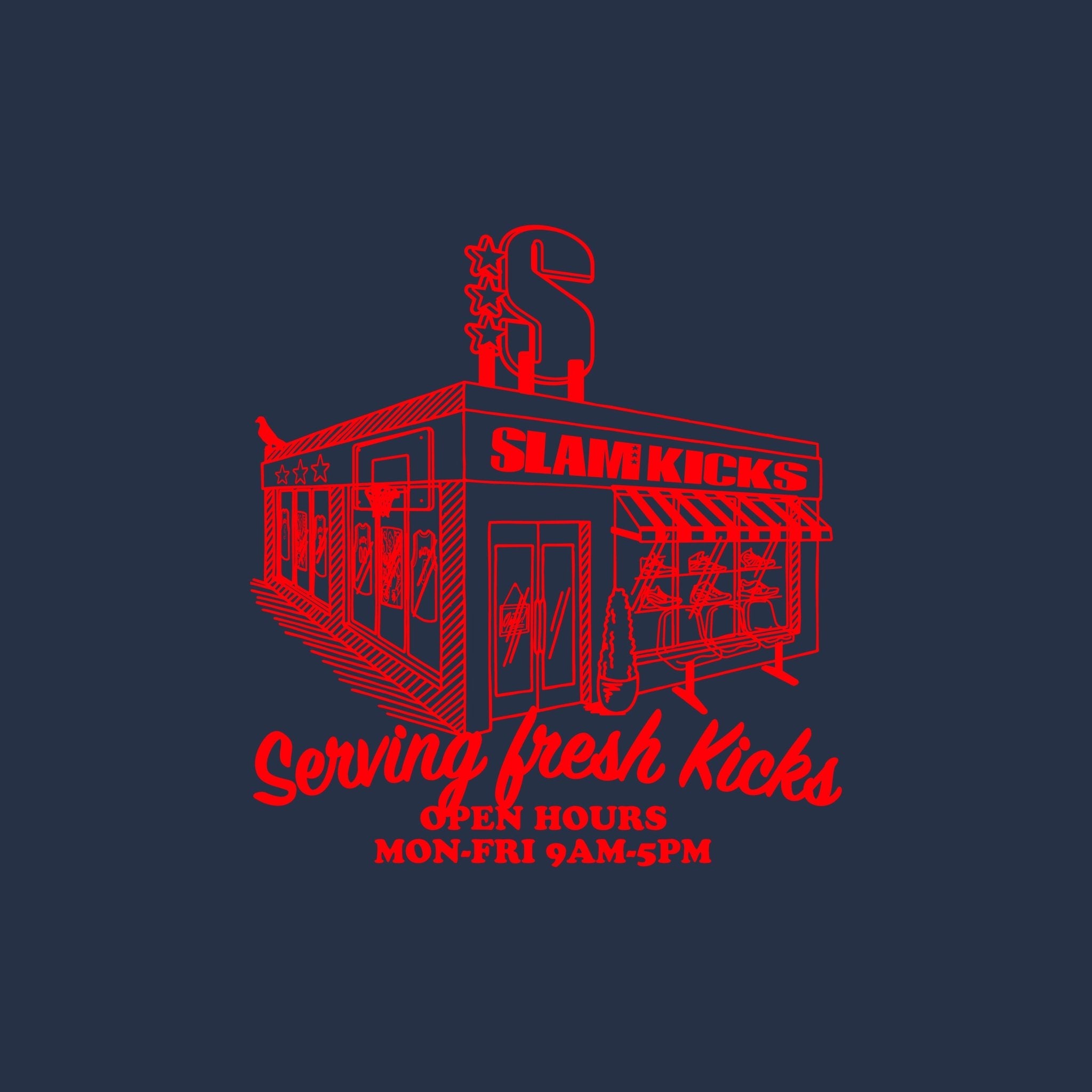 SLAM KICKS 'Fresh Kicks' Tee - SLAM Goods