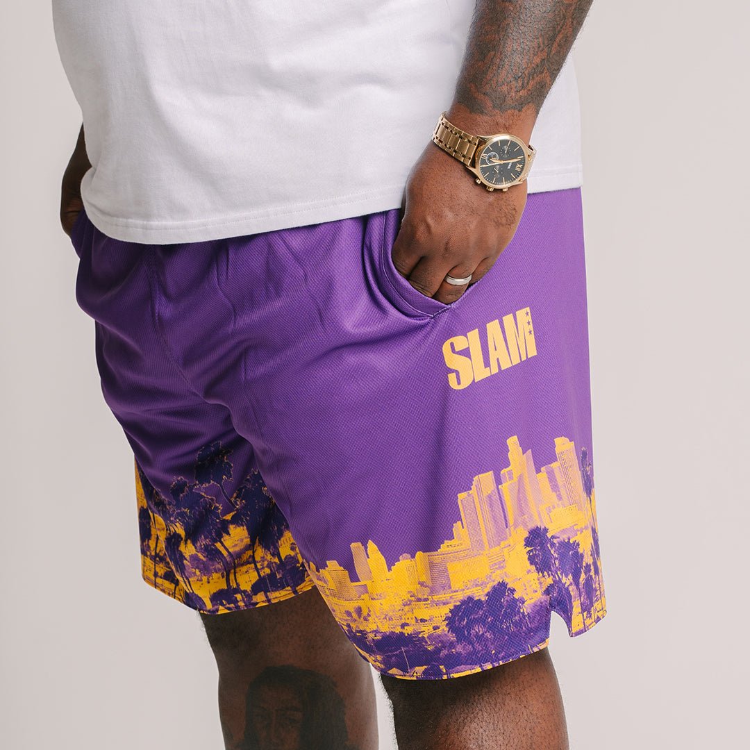 SLAM L.A. Skyline Shorts - SLAM Goods