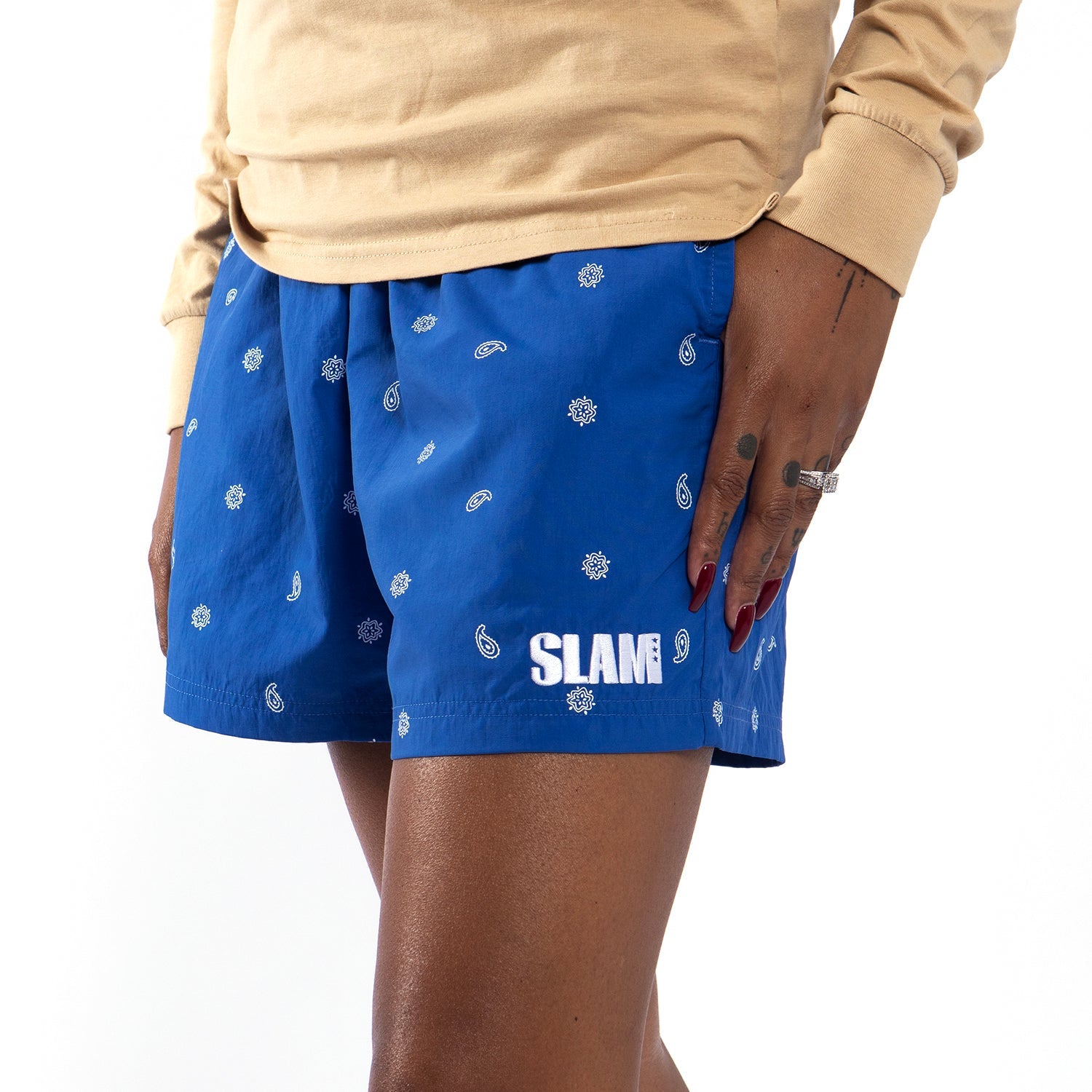 SLAM Paisley Shorts - SLAM Goods
