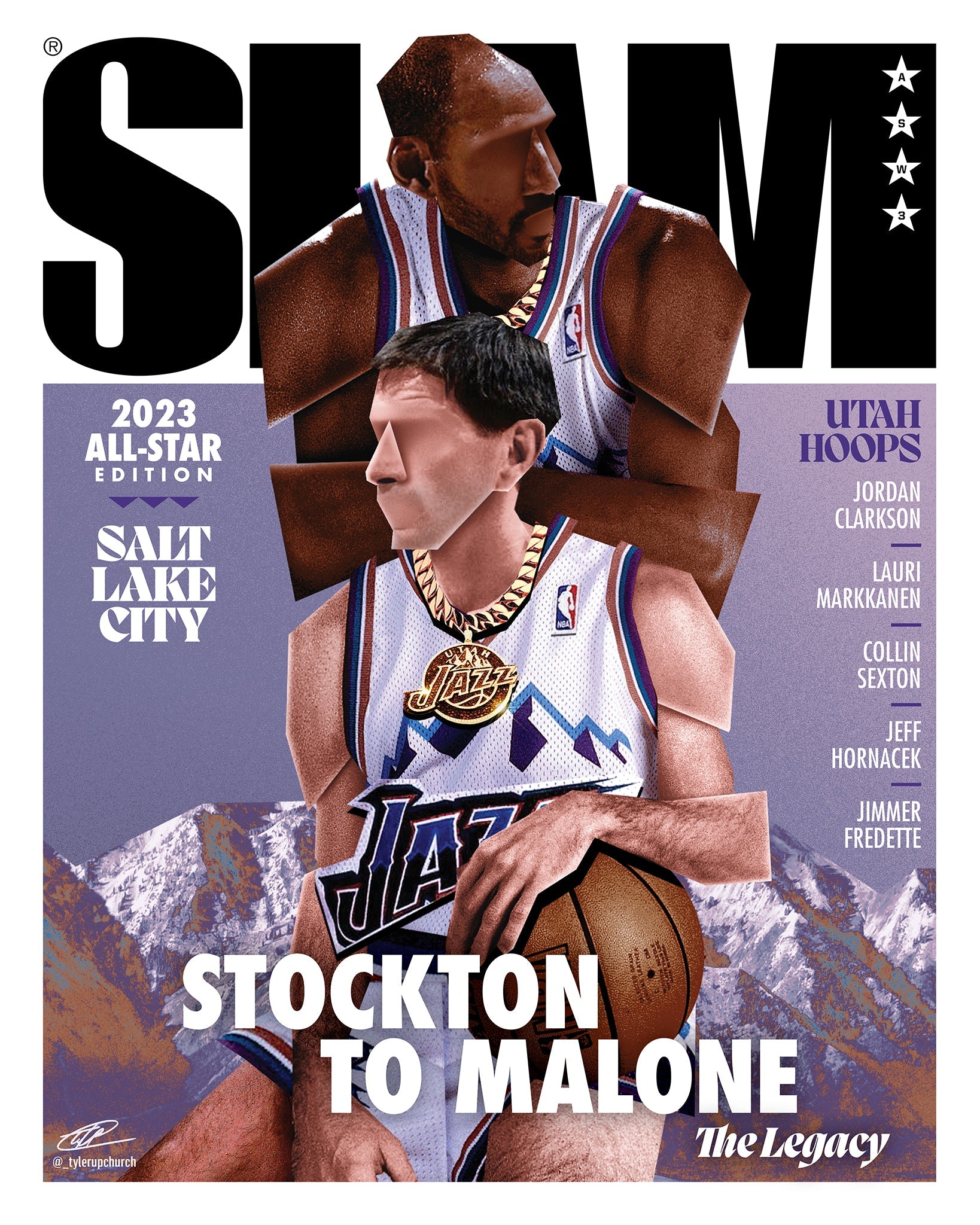 SLAM Presents All-Star Vol 3 Stockton To Malone
