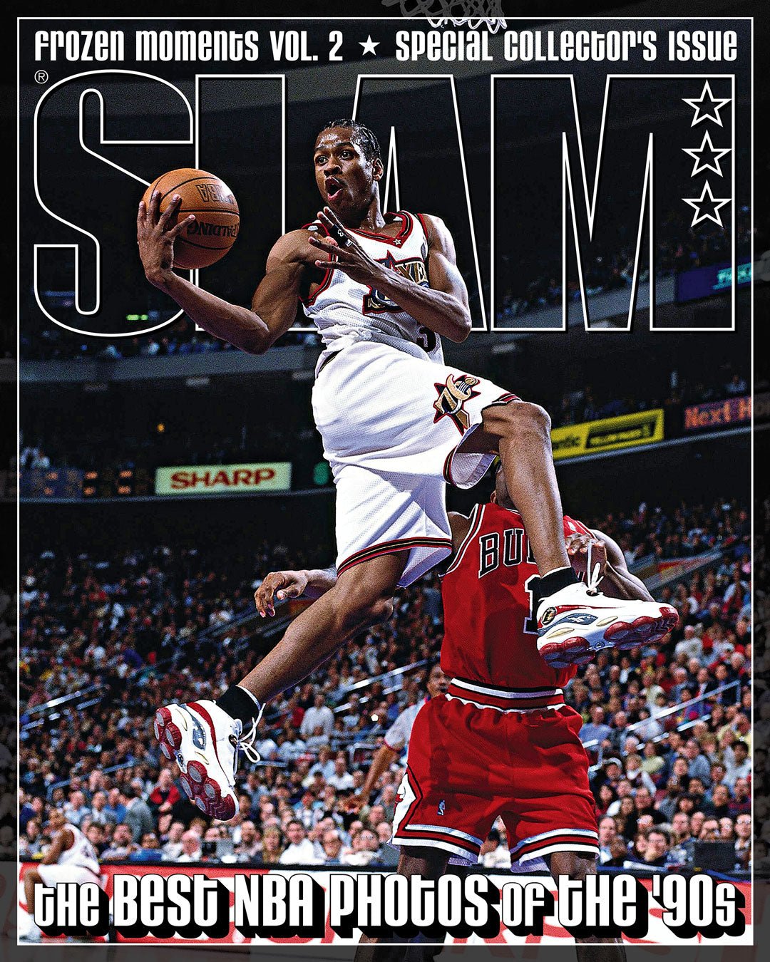 SLAM Presents The Best NBA Photos of the '90s: Allen Iverson (Cover 3/4) - SLAM Goods