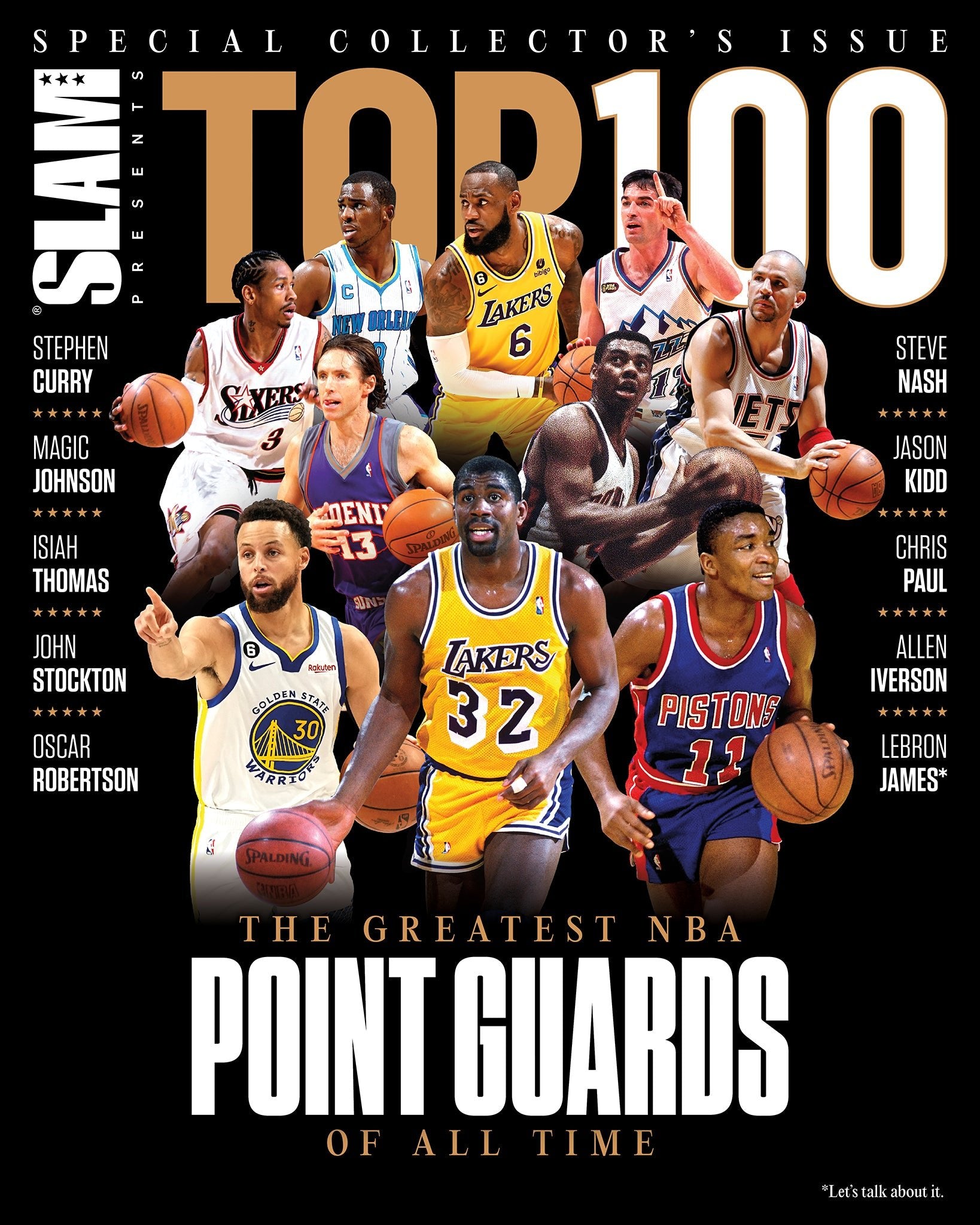 SLAM Presents TOP 100: The Greatest NBA Point Guards of All Time - SLAM Goods