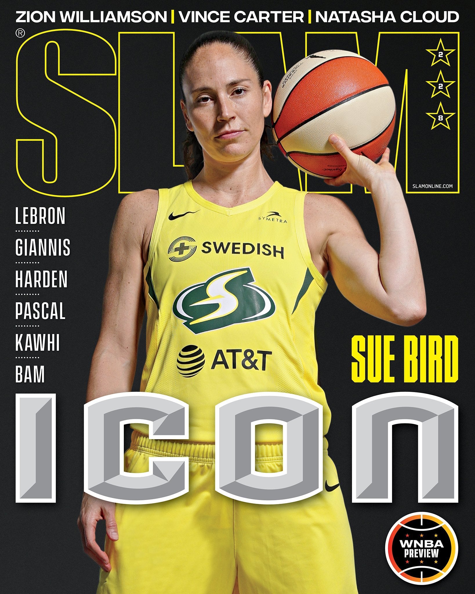 SLAM 228 Sue Bird (Cover 3 of 3)