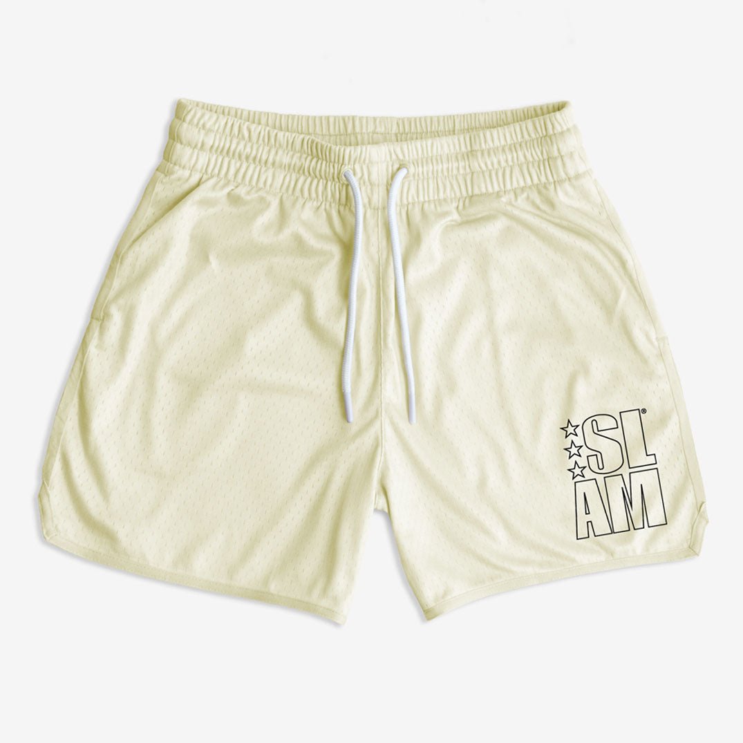 SLAM Stacked Logo Lifestyle Shorts - SLAM Goods