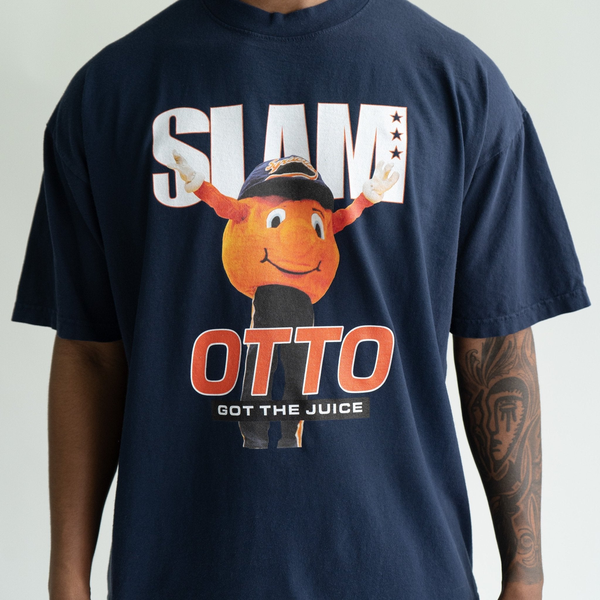 SLAM Syracuse Mascot Cover Tee - SLAM Goods