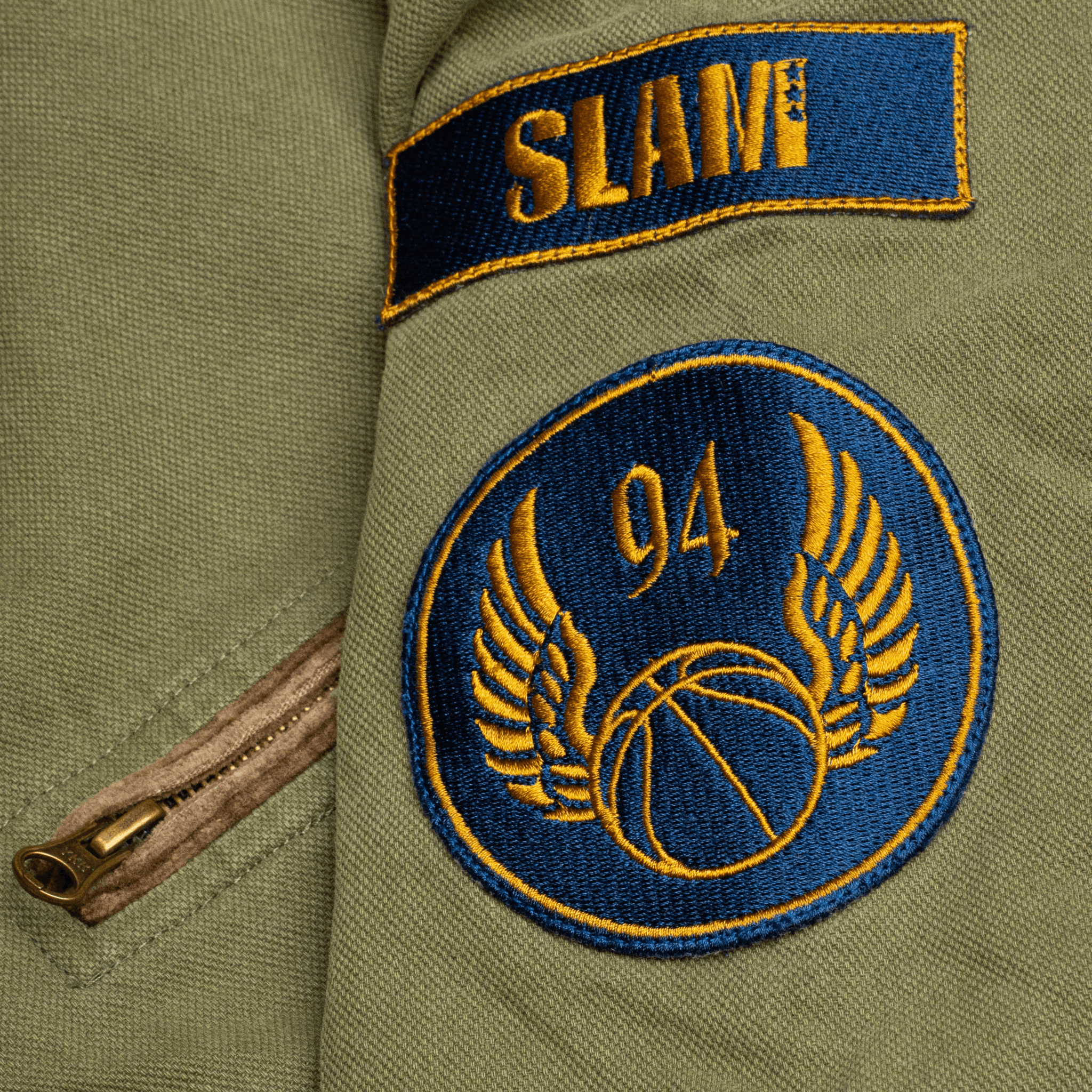 SLAM x Authmade Flight Jacket - SLAM Goods