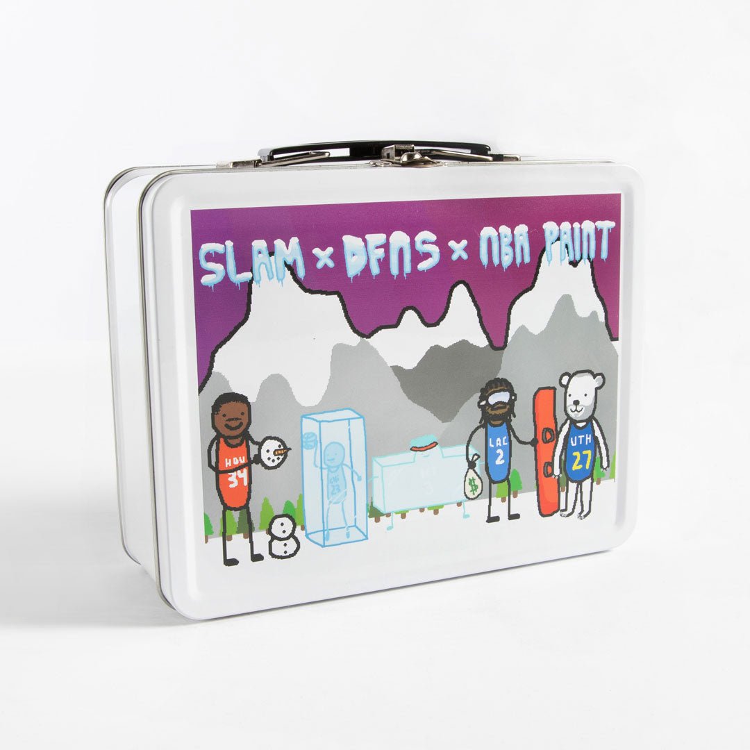 SLAM x DFNS x NBA Paint: Retro Lunchbox - The Coldest Defenders of All Time - SLAM Goods