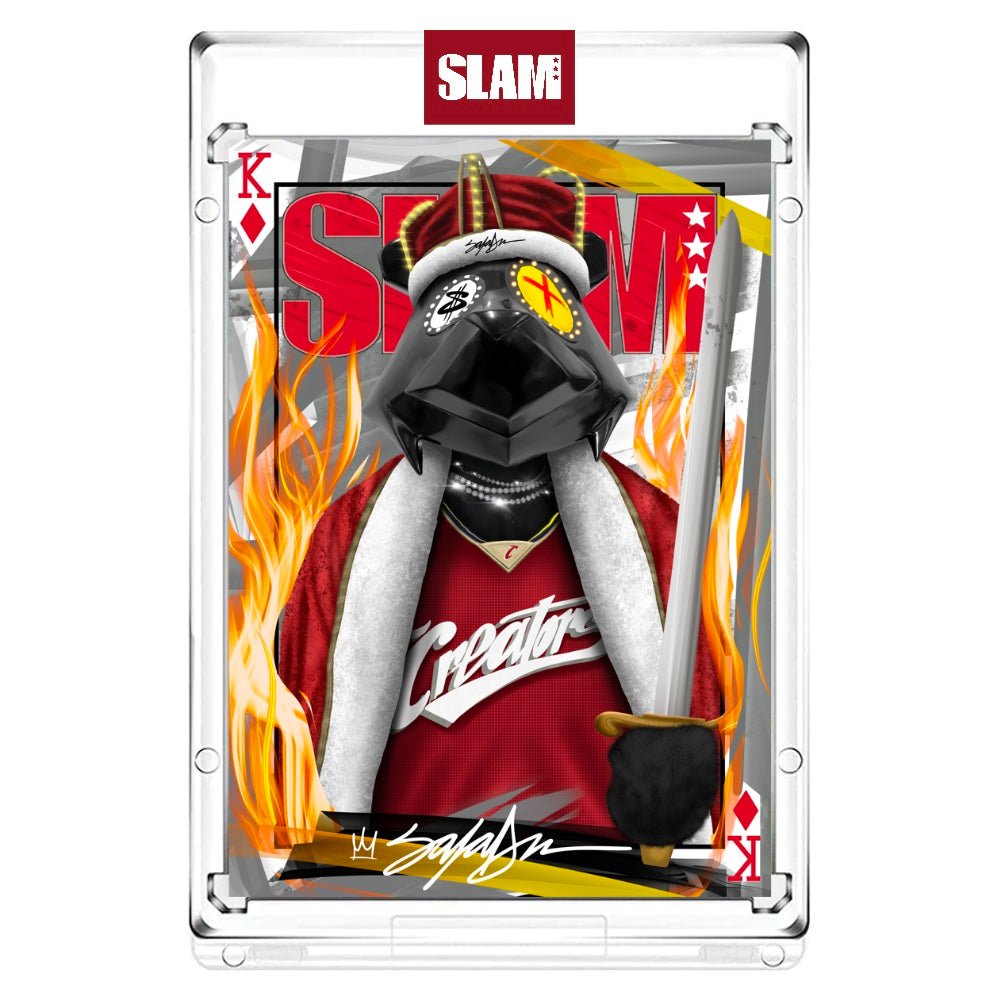 SLAM x King Saladeen 'King of the Court' Basketball Card - SLAM Goods