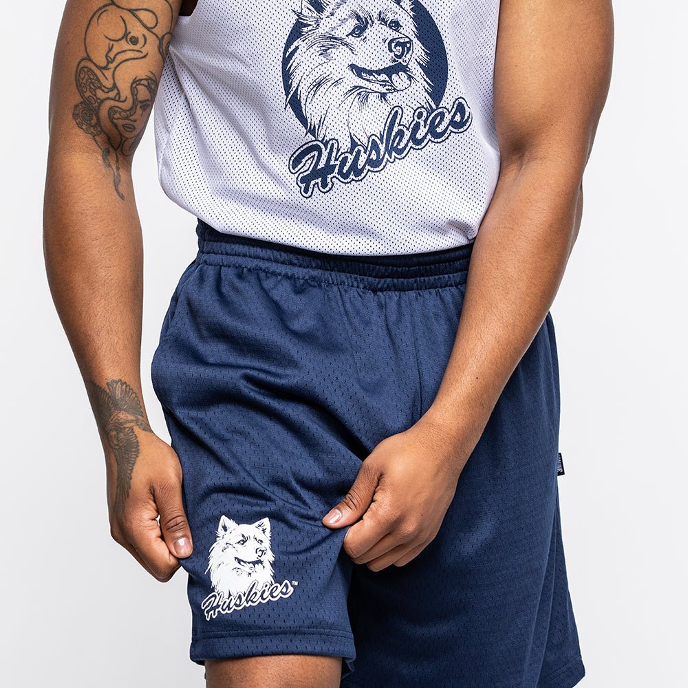 UConn Huskies Retro Practice Shorts - SLAM Goods