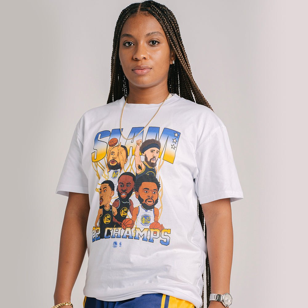 Golden State Warriors And Boston Celtics NBA Final Champions 2022 T-Shirt -  Chow Down Movie Store