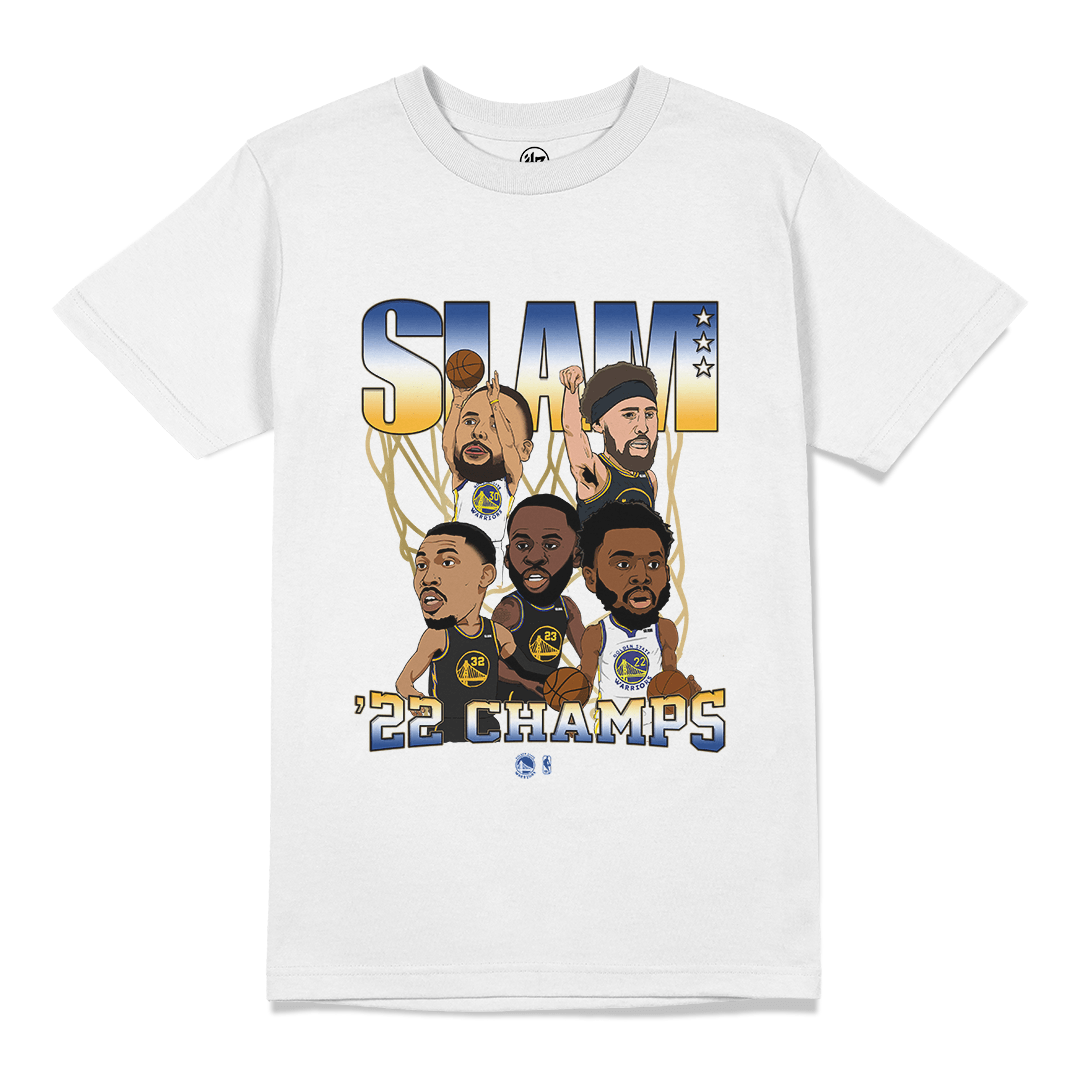 HOMAGE NBA JAM Golden State Warriors 2022 NBA CHAMPS Splash Brothers t-shirt  XL