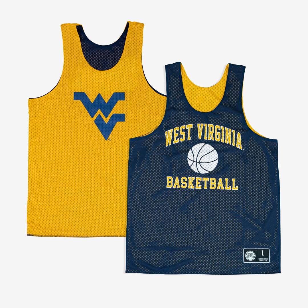 West Virginia Reversible Mesh Jersey - SLAM Goods